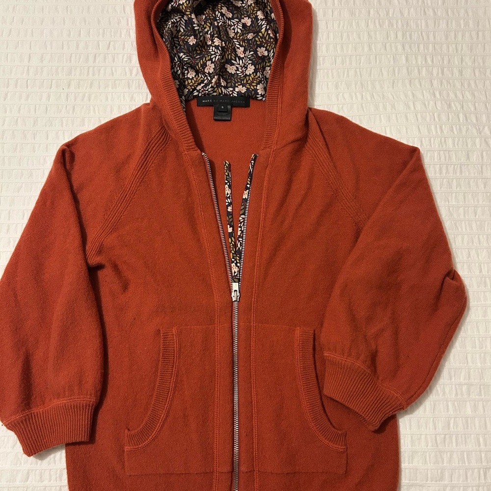 Marc By Marc Jacobs Women’s Terracotta Hooded Sweater